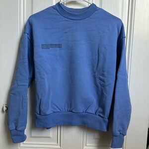 Pangaia Blue Crewneck Sweatshirt